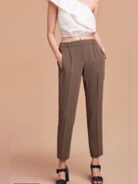 ARITZIA Wilfred Taupe Brown Darontal pant Size 2 XS Small